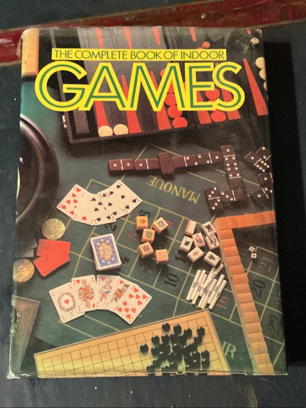 Vintage Hardcover The Complete Book of Indoor Games